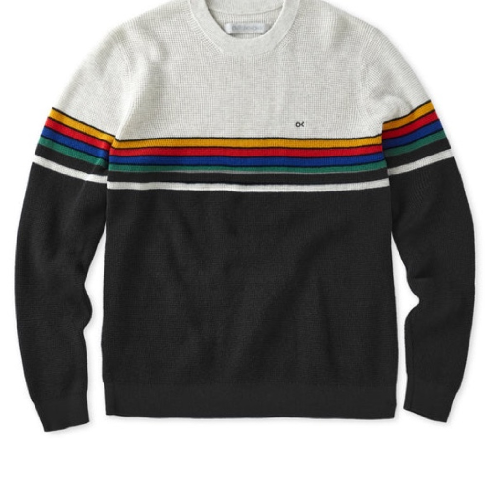 NWT Men's Multicolor Striped Sweater